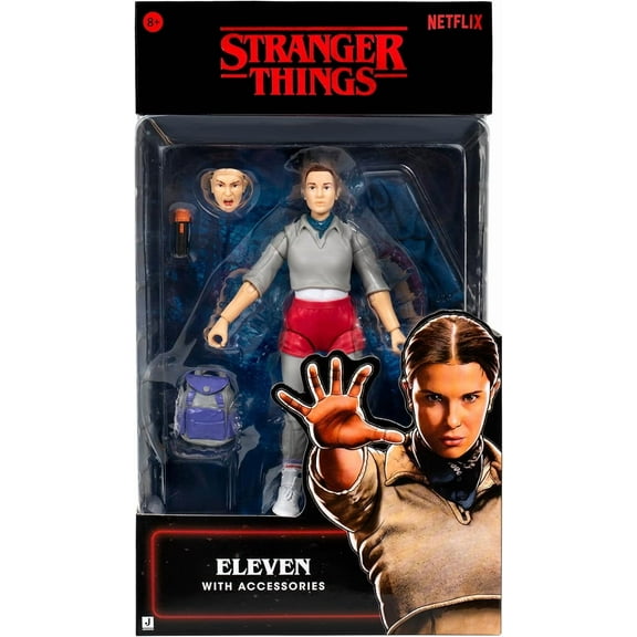 Stranger Things Eleven Upside Down Collector Figure - 6 inch Highly Detailed Figure