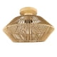 thumbnail image 4 of Lámpara colgante de techo LED de ratán tejido, lámpara decorativa, lámpara de para cocina, , apartamento, decoración del hogar, 4 of 9