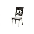 thumbnail image 3 of Baxton Studio Charlottle Modern Grey Fabric and Dark Brown Finished Wood 5-Piece Dining Set, 3 of 7