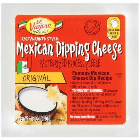 El Viajero Mexican Dipping Cheese, Original, 12 oz