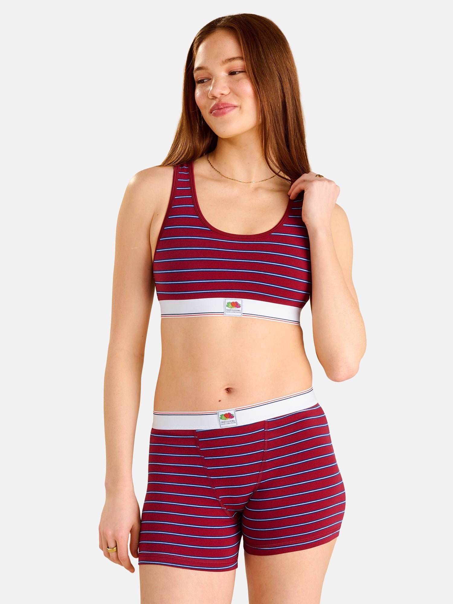 Fresh by Fruit of the Loom 2-Pack Cotton Boxer Short, Sizes XS to XXL