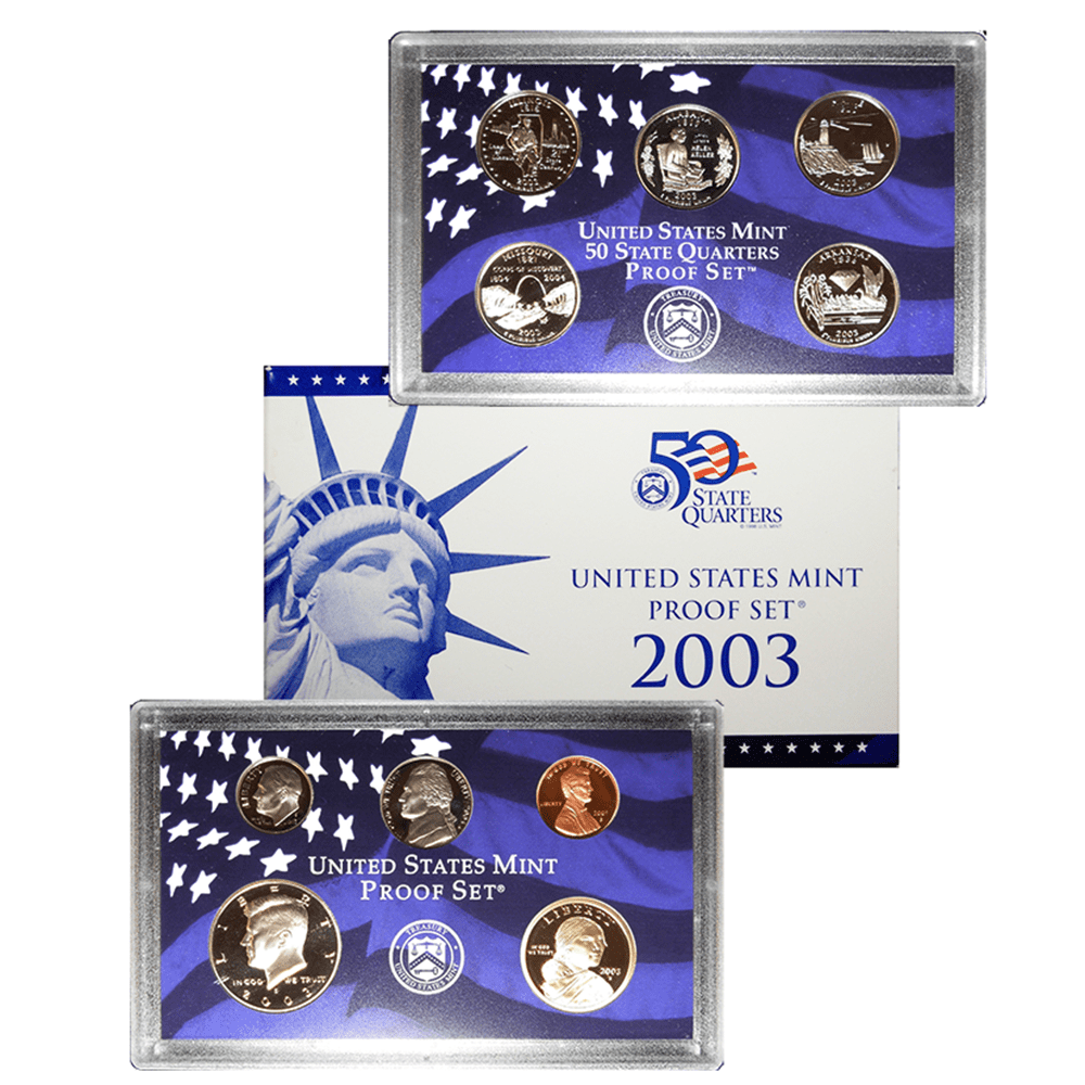 2003-S U.S. Clad Proof Set - Walmart.com