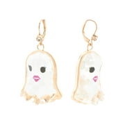 Betsey Johnson Boo-tiful Ghost Drop Earrings