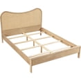 thumbnail image 6 of Meridian Furniture Windsor Natural Rubberwood King Bed, 6 of 11