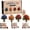 1PCS-A, variant on America 250 Beaded Bouquet DIY Kit, 4 Pack Beaded Bouquet Plant Making Kit, Red White Blue Patriotic Craft Collection for 4th of July, Fun Beading Project Supplies for Beginners