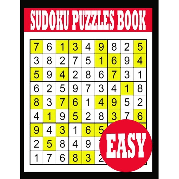 Sudoku Puzzle Book Easy Sudoku Puzzle Book Including Instructions And Answer Keys Sudoku Puzzle Book For Adults Paperback Walmart Com