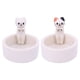 thumbnail image 4 of Candelabro de aromaterapia con soporte de Pedestal para vela de gato, candelabro creativo con patas calentadoras, regalo para amantes de los gatos, 4 of 9
