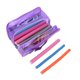 thumbnail image 1 of Set de rizadores de pelo sin calor con varillas flexibles reutilizables y bolsa de almacenamiento para mujer., 1 of 5