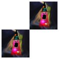 thumbnail image 2 of Billuyoard Sombrero de que brilla intensamente LED, cadena de luz creativa de Halloween, adorno colgante para el hogar Type8 NO8, 2 of 6