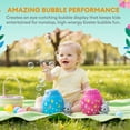 thumbnail image 3 of Easter Pop It & Bubble Machine Toy Set, 3-Pack Rainbow Bunny, Chicken & Egg Fidget Toys & Bunny Easter Egg Bubble Maker, Easter Gift Set for Kids 3+, 3 of 6