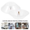 thumbnail image 3 of EXHUMKY 1 Set Kitchen Oil Collection Cups Durable Plastic Range Hood Oil Container Easy to Clean Practical Design 3pcs, 3 of 6