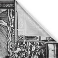 thumbnail image 3 of Ambesonne Vintage Kitchen Curtains, Moon Sun Planets Image, 55"x39", Charcoal Grey, 3 of 3