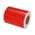thumbnail image 1 of Unique Bargains Reflective Tape, 4' x 33 Ft Waterproof High Visibility Warning Safety Tape, Red, 1 of 6