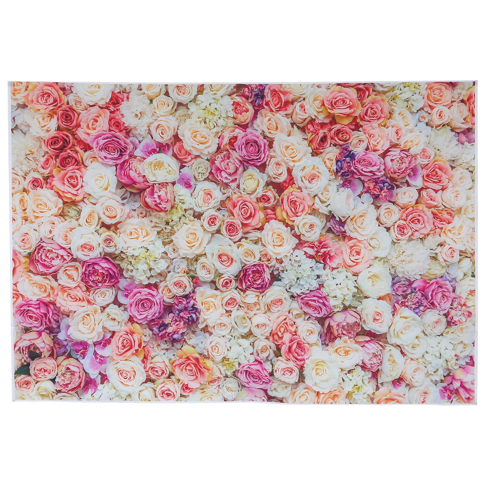 Rose Flower Wall Backdrop Flower Wall Flower Background Backdrop for