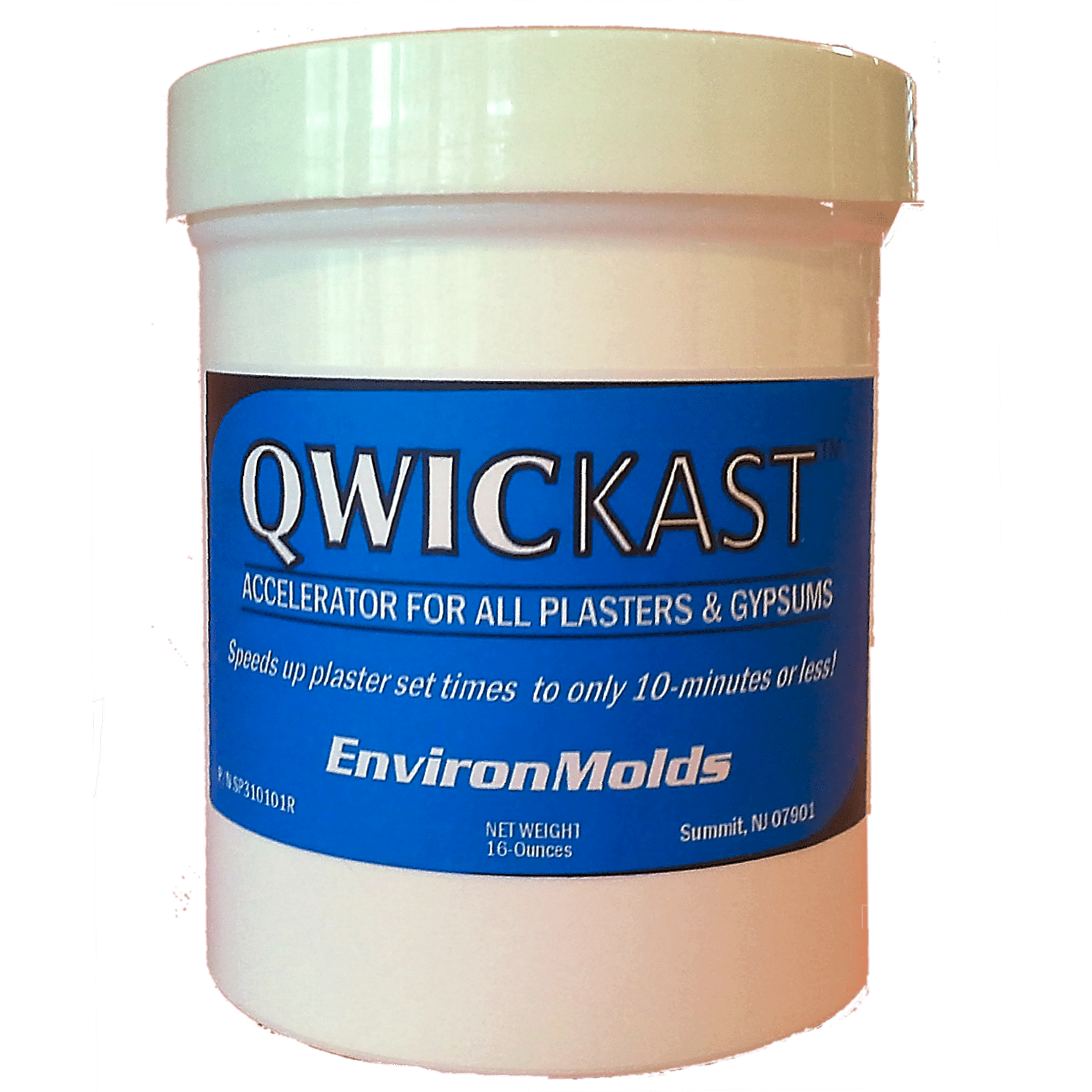 QwicKast Plaster and Gypsum Accelerator 16-oz