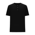 thumbnail image 3 of Men Short Sleeve Dress Shirts Men Summer Short Sleeve Shirts Men Linen Shirts Short Sleeve Mens Short Sleeve Linen Shirt Hosting, 3 of 5