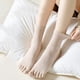 thumbnail image 4 of Calcetines De Cinco Dedos De Algodn Puro Absorbentes Del Sudor, Sin Costuras, Con Puntera Dividida, Calcetines De Mujer Hasta Media Pantorrilla Totalmente De Algodn, Calcetines Largos, UKHBMC, 4 of 9