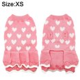 thumbnail image 2 of Navidad Año Nuevo Ropa para perros mascota Pink Love Dog Sweater482, 2 of 5