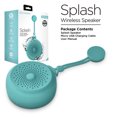thumbnail image 7 of HyperGear Splash Water Resistant Wireless Bluetooth Speaker - Teal, 7 of 7