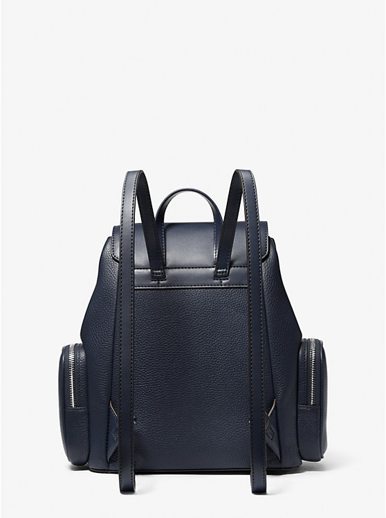 Michael Kors Outlet Jet Set Medium Grained Leather Backpack  display picture 1