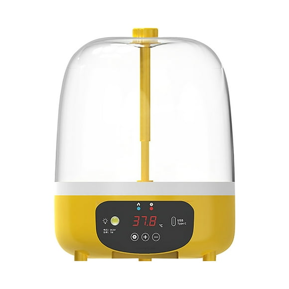 Eky Egg Incubator,4 Egg Incubator with Egg Turning and LED Humidity Control,Temperature Control Digital Incubator for Hatching Chickens,Ducks,Goose,Pigeon,Quail,Parrot Incubator