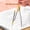 #359-Yellow, variant on Kieccall 8 Piece Geometry Compass Ruler Set Math Drawing Stationery Kit for Office Gift