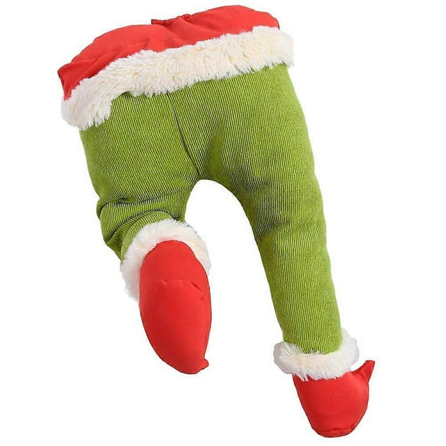 Leg Shape Christmas Festive Decoration For Friends Family 15.7×7.9×1in Decor 1 Set