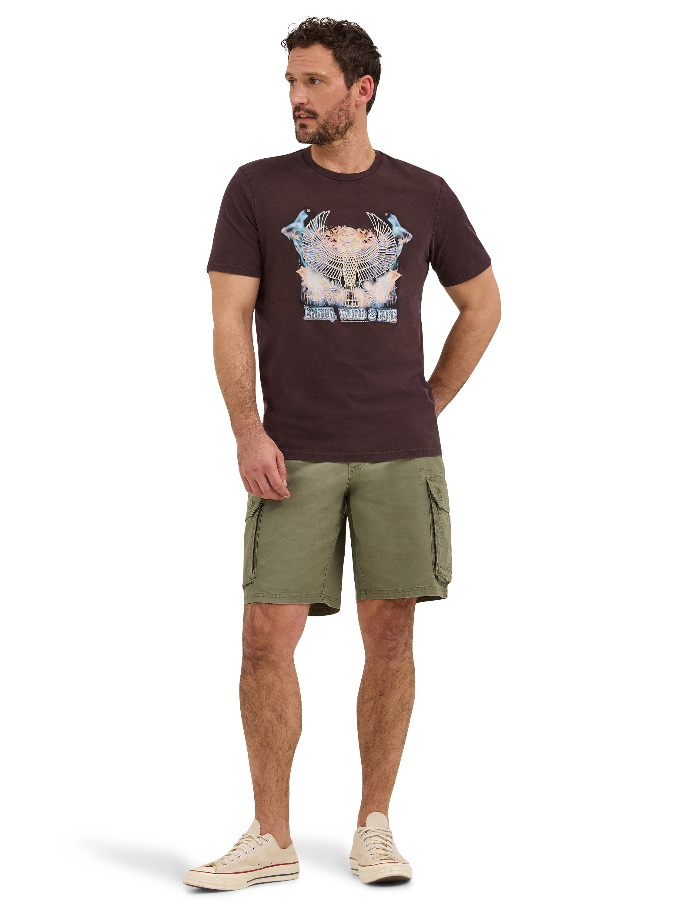 Lee® Mens Short Sleeve Earth Wind & Fire Graphic Tee , (S-3XL)