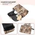 thumbnail image 4 of TSOVTHRID Watercolor Floral Butterfly Print Leather Women's Crossbody Handbags with Chain Strap Waterproof Cross Body Purses Lightweight Crossbody Bags for Women Casual, 4 of 7
