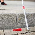 thumbnail image 4 of ETHZZLE Blind Walking Stick Tip Red for Obstacle Identification 1Set, 4 of 8