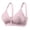 Purple, variant on Bigersell Wireless Bra Woman Ladies Bra without Underwire Vest Large Lingerie Bras Everyday Bra Female Synthetic Lace Bra Tall Sport Bra, Style 161, Gray L