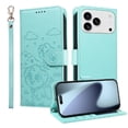 thumbnail image 4 of Funda Cartera GANGXUN con Diseño de Perrito en Relieve para iPhone 17 Pro , Protección 360° con Ranuras y Correa Desmontable, 4 of 6