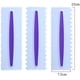 thumbnail image 5 of Juego más suave para glaseado de pasteles, herramientas raspadoras de borde de pastel con dientes de sierra mejoradas, cortador de peine para decoración de pasteles DIY de plástico, 5 of 8