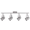 thumbnail image 1 of Globe Electric 59237 Westmore 4-Light Track Lighting, Brushed Nickel Finish, Bulbs Included, 1 of 3