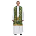 thumbnail image 4 of R.J. Toomey N7300 Constantinople Collection Overlay Stole-Green, 4 of 8