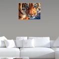 thumbnail image 2 of Pintura de diamante 5D de resina redonda con diseño de animales, 12 x 16 pulgadas, 2 of 5