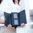 thumbnail image 4 of Coofit Clutch Wallet Glow at Night Trifold Wallet Cellphone Wallet Coin Pouch, 4 of 5