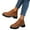 Brown, variant on Suede Ankle Boots for Women Lug Sole Low Heel Casual Round Toe Zipper Booties Comfy Slip on Fall Boots
