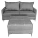 thumbnail image 5 of Sala Esquinera Modular El Bazar Store Montana Gris plata 170x155 cm, Tela Lino nacional, Love seat y taburete, 5 of 7