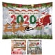 thumbnail image 1 of sweethay Tapiz de estilo navideño, tapiz decorativo para el hogar, telón de fondo para fotografía, sin reflejos Kits de decoración para fiestas, 1 of 6