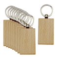 thumbnail image 2 of 10 llaveros de madera en blanco para manualidades, colgantes rectangulares para bolso 32 cm x 53 cm, 2 of 9