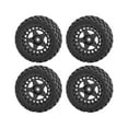 thumbnail image 4 of HILABEE 4 Pcs Pneus en Caoutchouc pour Voiture RC Bonne Adhérence Pneus de Rallye Pièces de Rechange Ensemble de Pneus Noirs, 4 of 9