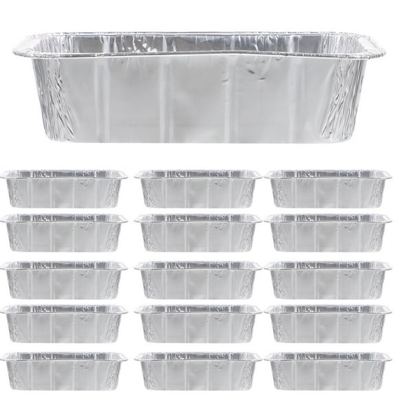20 pcs Aluminum Foil Baking Pans Disposable Aluminum Foil Pans Cake Baking Pans