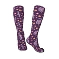 thumbnail image 5 of Lsque Snake And Flower Printed Crew Socks Men's Women's LightWeight Thin Casual Calf Socks ,Knee High Socks,Cotton Socks, 5 of 9