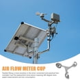 thumbnail image 4 of GOOHOCHY 1Set Silver Anemometer Cup for Wind Measurement Device 360 Degree Measurement Aluminium Alloy, 4 of 8