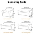 thumbnail image 4 of Riforla Elastic Sofa Cover Solid Color Sofa Cover Home Sofa Cover All Inclusive Sofa Cover for Most Type Sofa for 1 4 Seat E Sofa Cover D, 4 of 5