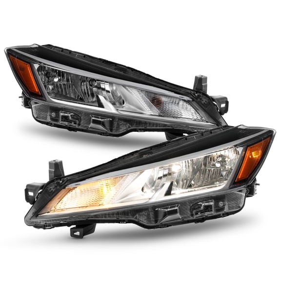 AKKON - Fit 2021-2024 Nissan Kicks 21-24 [Halogen Type] Headlight Headlamp OE Style Driver - Passenger Assembly