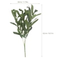 thumbnail image 2 of FOMIYES Olive Branches Faux for Home Decor Wedding Decor Indoor and Outdoor Decoration 1 Pc, 2 of 8