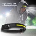 thumbnail image 2 of Linterna Frontal LED XPE+COB Recargable Por USB para Equipo Senderismo Y Acampada, 2 of 9