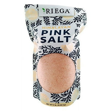 Riega Himalayan Fine Grind Pink Salt, 2 Pound